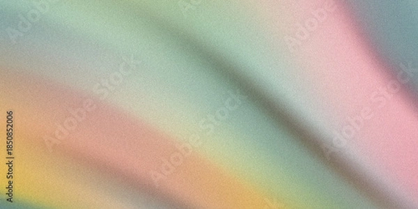 Fototapeta Soft pastel rainbow gradient background