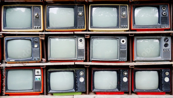 Obraz Retro television