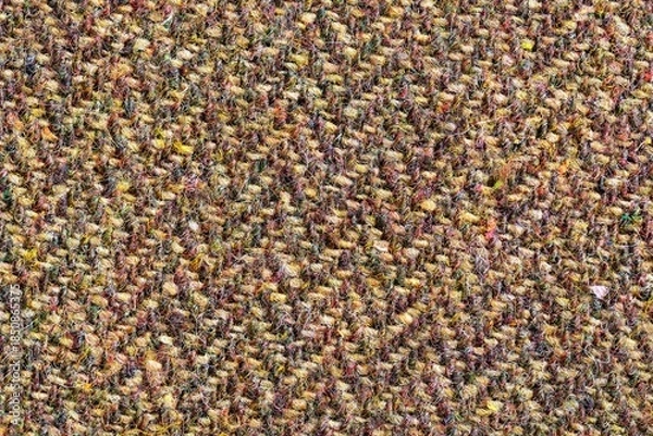 Obraz Brown tweed textile background