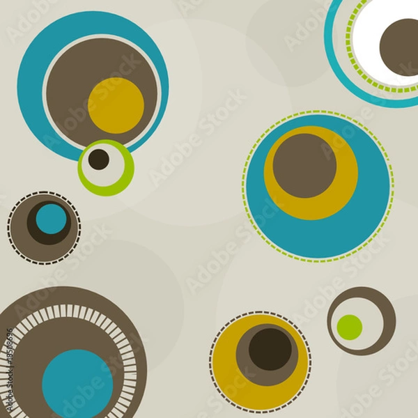 Obraz retro wallpaper