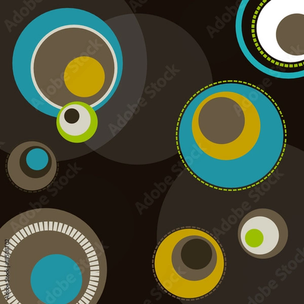 Obraz retro wallpaper