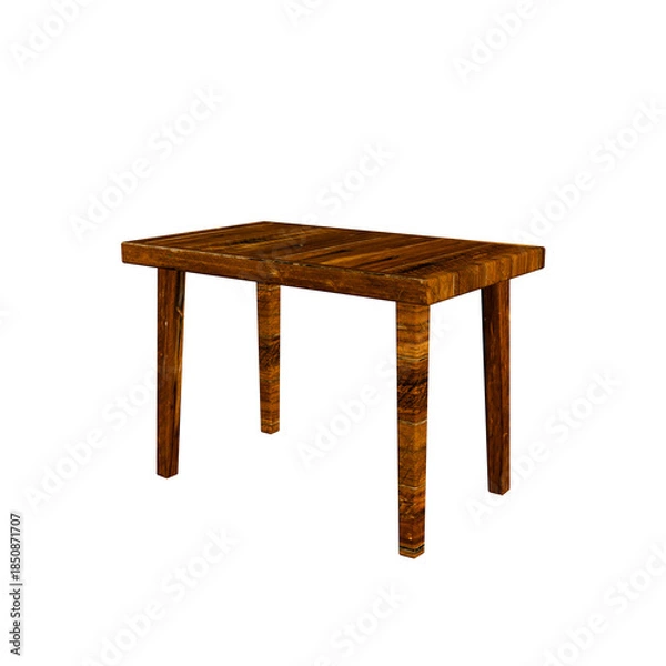 Obraz Rustic Wooden Dining Table