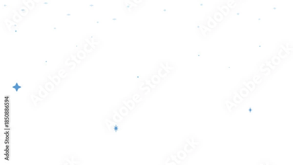 Fototapeta blue paint splashes collide in slow motion