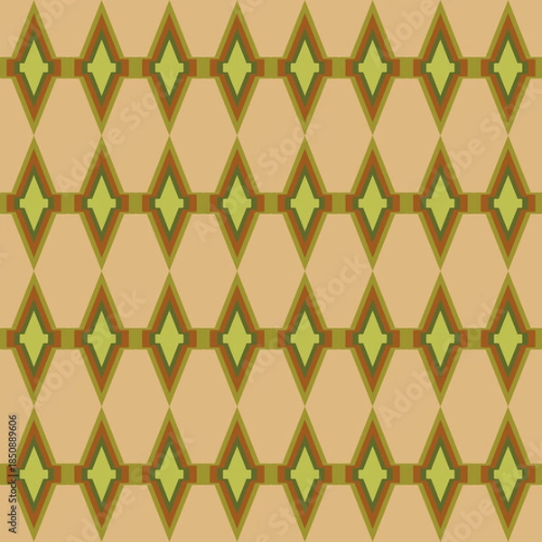 Obraz seamless geometric pattern