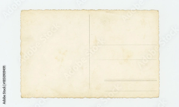 Obraz blank post card