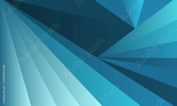 Obraz abstract shape background texture blue color vector illustration design.