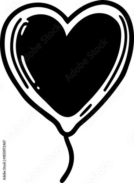 Obraz balloon loyalfree svg icon