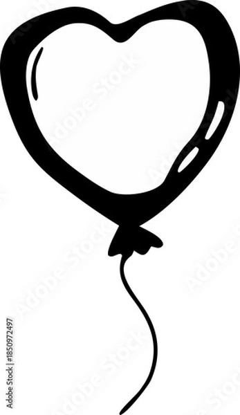 Obraz balloon loyalfree svg icon