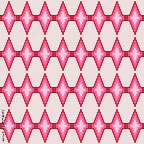 Obraz seamless geometric pattern