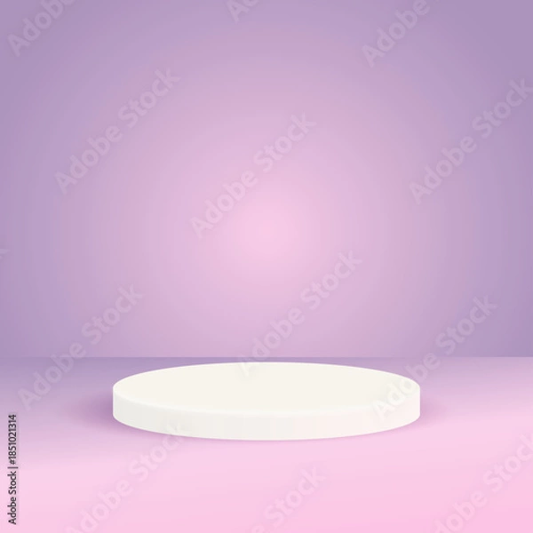 Fototapeta podium for product presentation	