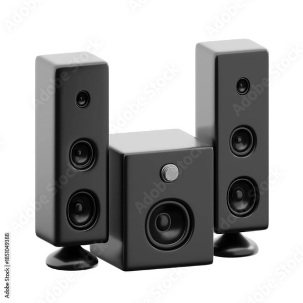 Fototapeta Speaker 3d illustration