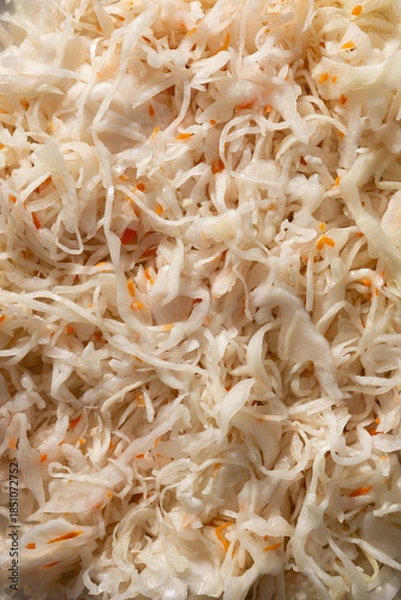 Obraz Texture of fermented cabbage healthy food