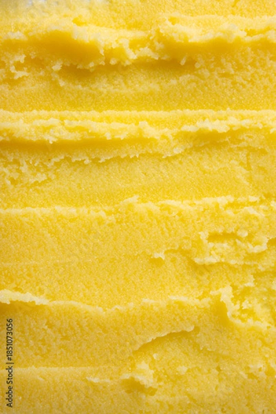 Obraz Texture of melted dairy butter ghee product