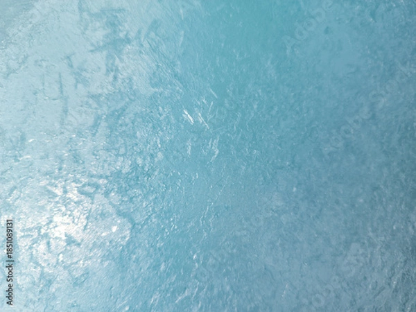 Obraz Blue ice background
