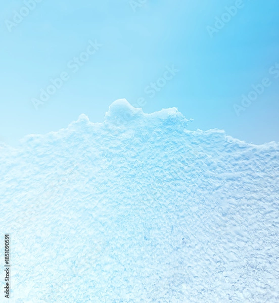 Obraz Blue ice background