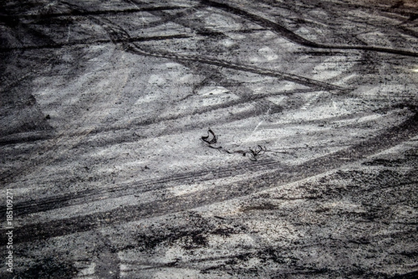 Fototapeta Driftspuren