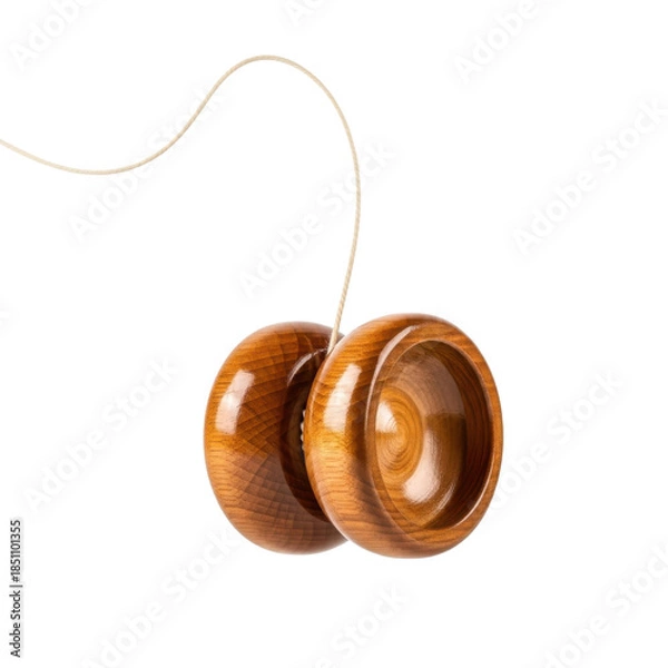 Fototapeta Wooden yo-yo with string