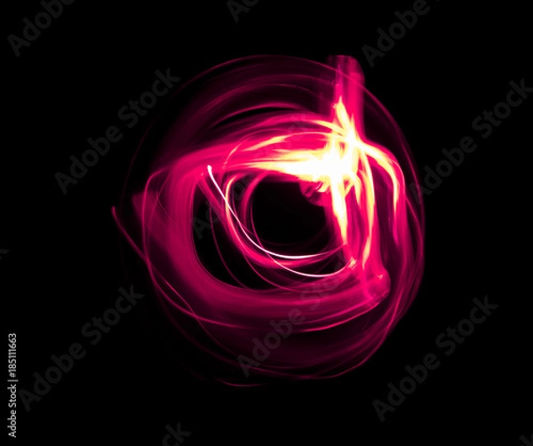 Fototapeta Overlay light, an abstract pattern on a dark background