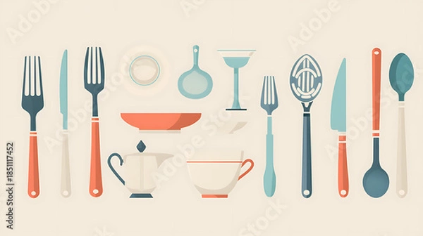 Obraz restaurant menu design