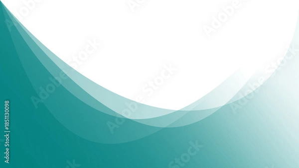 Obraz Teal Abstract Geometric Pattern Background