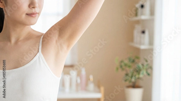 Obraz 脱毛のイメージ（ムダ毛なし・スキンケア系）