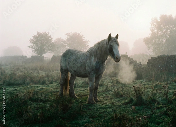 Obraz horse in the field