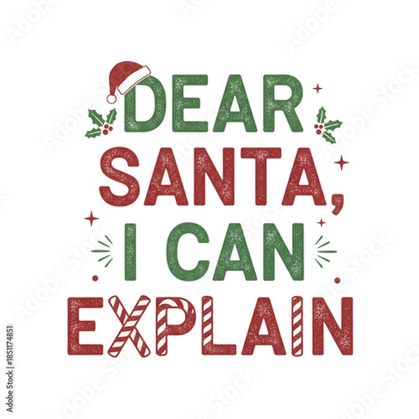 Obraz Funny Christmas Quotes