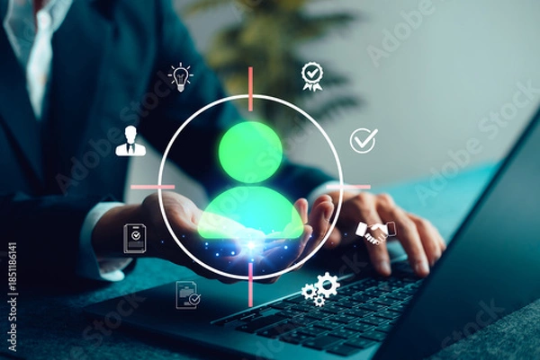 Obraz User Verification Process in a Digital Workspace Enhancing Security and Trust Through Innovative Technology Solutions