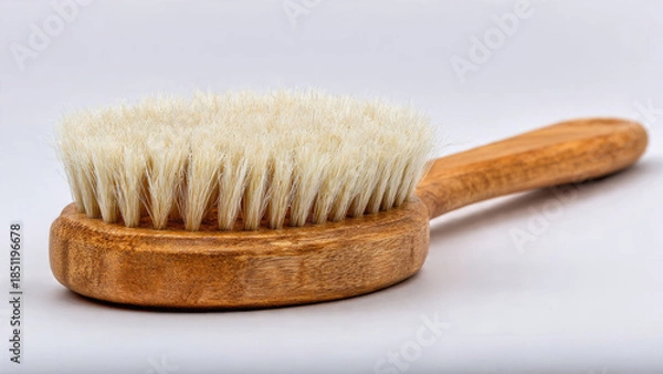 Obraz Wooden Brush with Natural Bristles