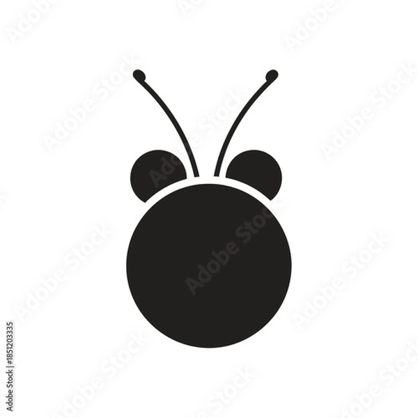 Obraz bomb with burning fuse