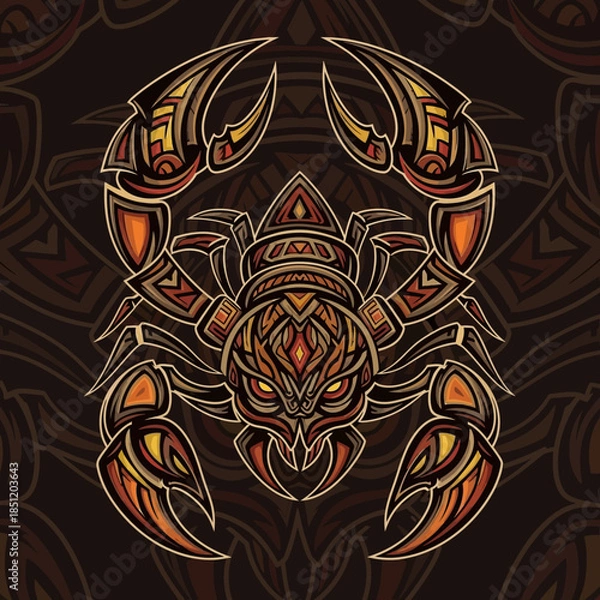 Obraz tribal tattoo design