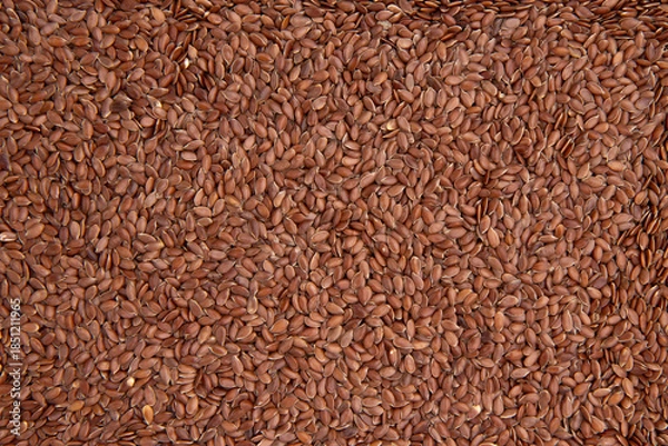 Obraz flax seeds as background