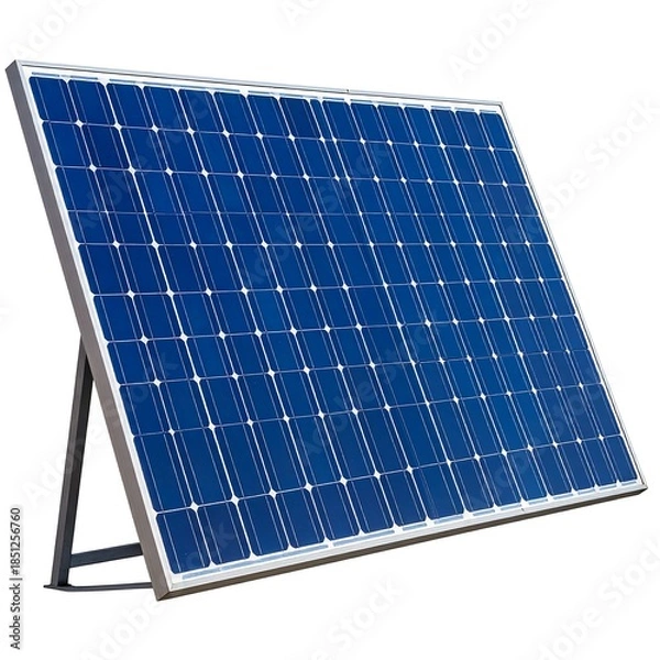 Obraz Solar panel angled, ready for use