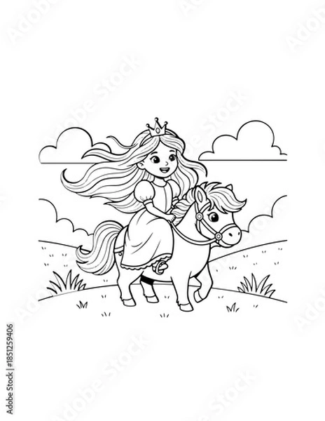 Obraz Little Royal Princess