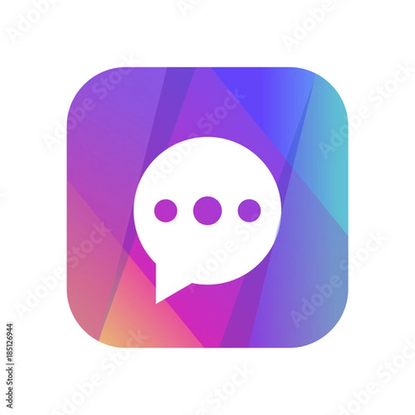 Obraz Multi-Color App Button