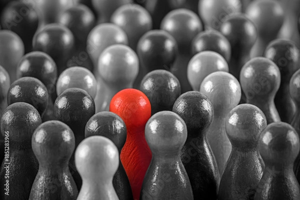 Obraz Unique person in the crowd