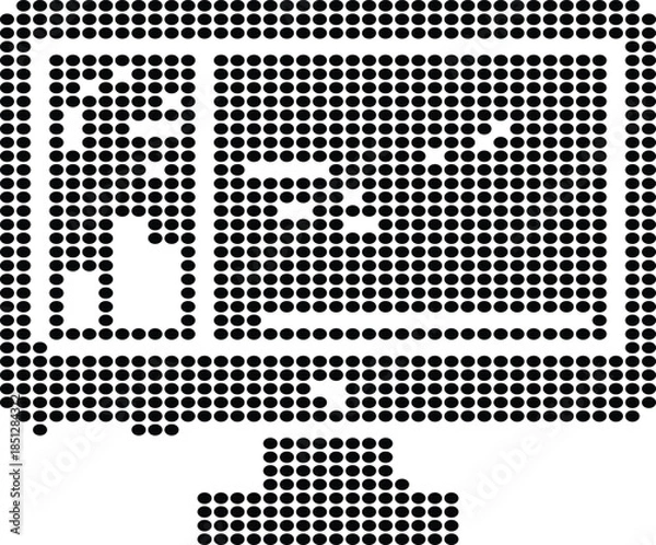 Obraz Simple Computer Screen Image