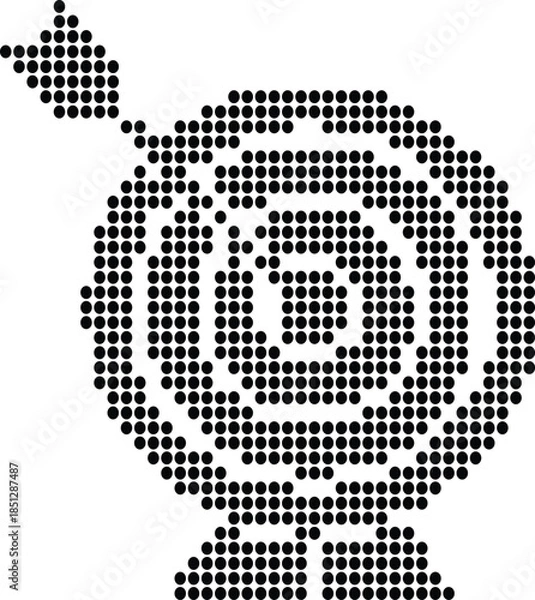 Obraz Simple Robot Design Element