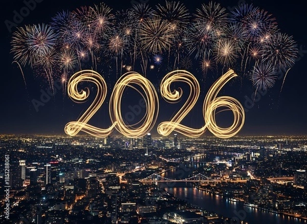 Obraz happy new year 2026
