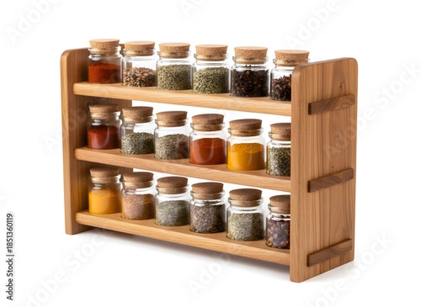 Fototapeta Gewürzregal