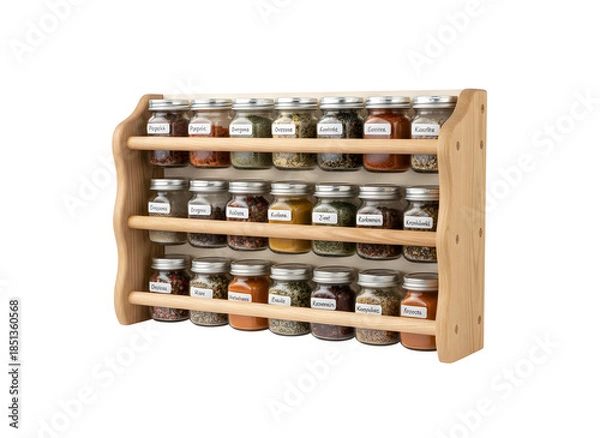 Fototapeta Gewürzregal