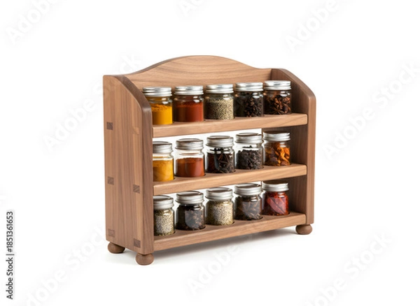 Fototapeta Gewürzregal