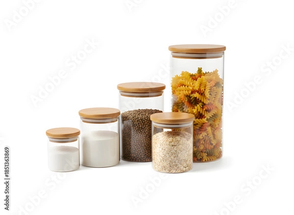 Fototapeta Aufbewahrungsgläser