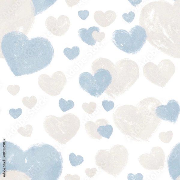 Obraz Hearts seamless Pattern 