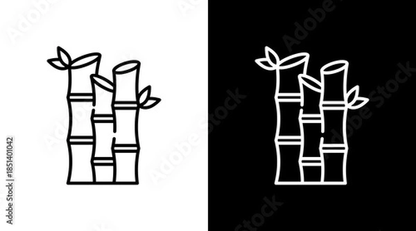 Obraz Bamboo Icon