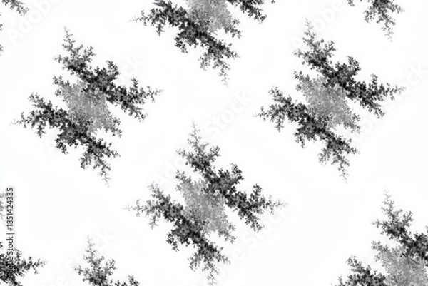 Fototapeta Abstract fractal pattern.  Repeating design