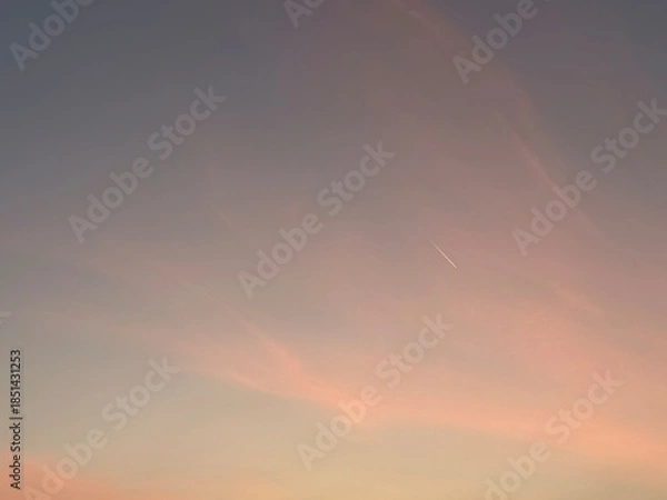 Obraz clouds and sky during sunset