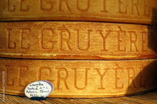 Fototapeta Gruyère Wheels