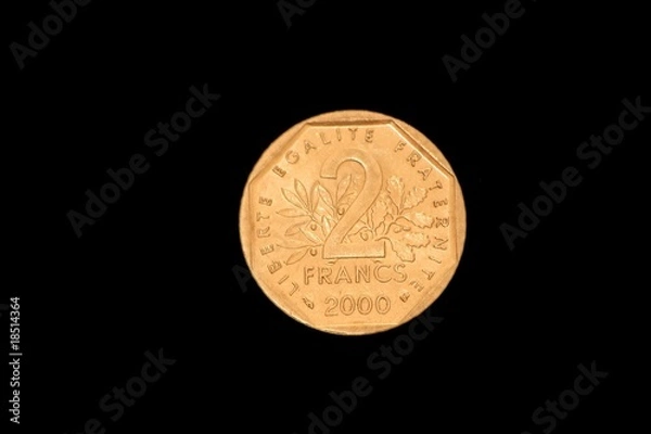 Fototapeta deux francs