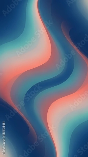 Fototapeta abstract background with waves